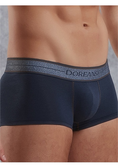 Mode Cool Doreanse Elegant Likralı Erkek Boxer 1774 Lacivert