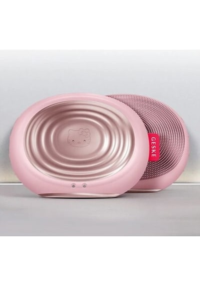 Geske Hello Kitty Titreşimli Yüz Temizleme Ve Isılı Masaj Cihazı Sonic Thermo Facial Brush