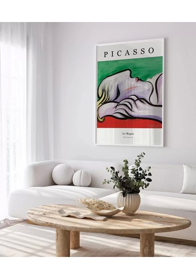 Çerçevesiz Poster Pablo Picasso Le Repos