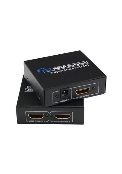 Gplus 4K102 4K Ultra Hd 2 Port Hdmi Metal Kasa Splitter Çoklayıcı