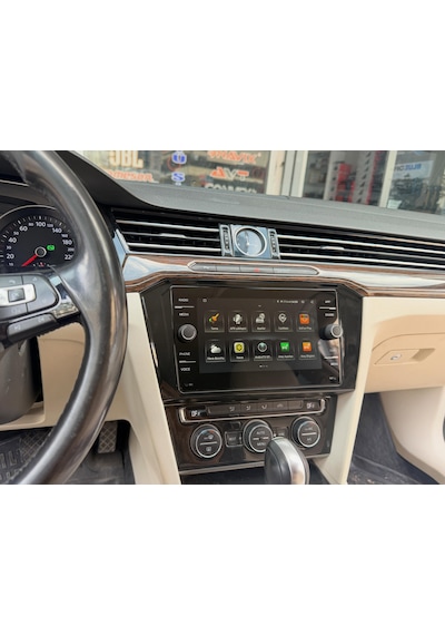Volkswagen Passat B8 Mib2 Multimedya Carplay Bt Kamera Double 2015 2016 8"