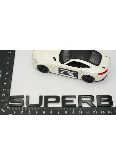 Dk Tuning Skoda Superb Bagaj Yeni Nesil Parlak Siyah Yazı Logo Ar