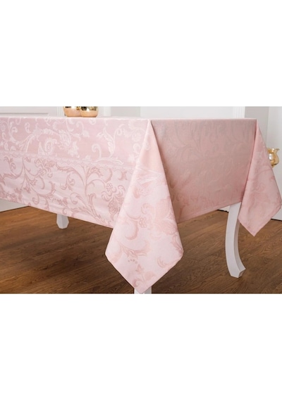 Ipek Lüx Jakar Polycotton Kumaş Pudra Masa Örtüsü 160x220 Cm - 1073 Çok Renkli
