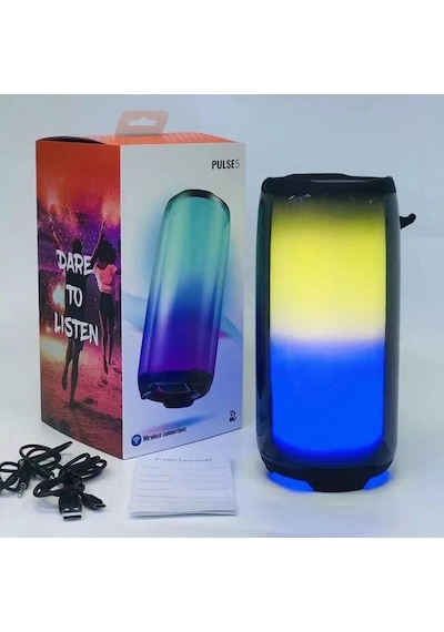 Torima Pluse5 Taşınabilir Rgb Ledli Bluetooth Hoparlör
