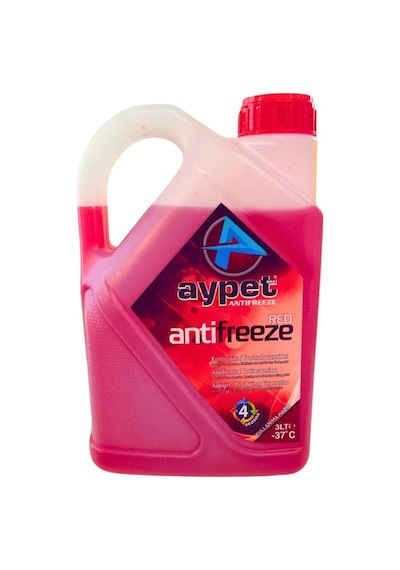 Aypet -37 C Kullanıma Hazır Antifiriz Kırmızı 3 Lt.