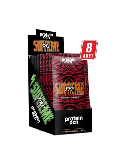 Preworkout Supreme - Karma Kutu - 8 Tek Kullanımlık Saşe Karışık