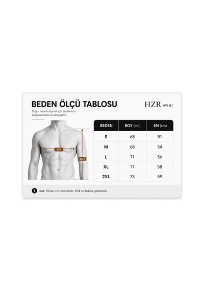 Hzr Wear Erkek Enjeksiyon Baskılı Basic Tişört Bisiklet Yaka Regular Fit %100 Pamuk Bej