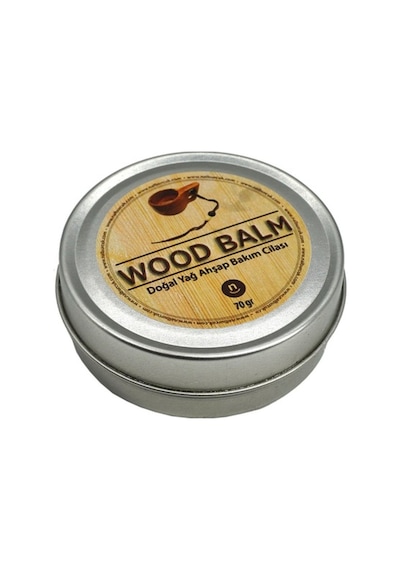Wood Balm Doğal Yağ Ahşap Kuksa Bakım Kremi Cilası 70 Gr