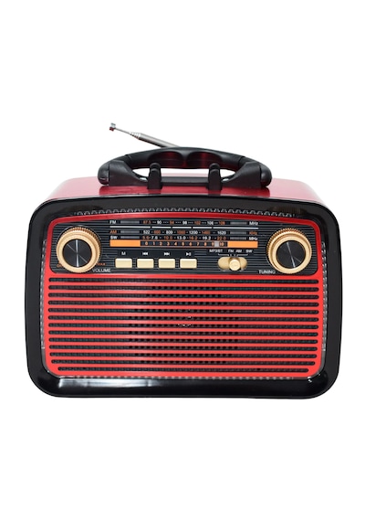 Kbroad KTF-1467  Fener Işıklı Şarjlı Nostalji Radyo Bluetooth Hoparlör