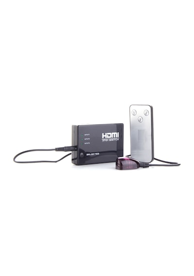 Ir Alicili Hdmi Çoklayıcı 3 Port Switch 4678P Kumanda Çoklu Cihaz