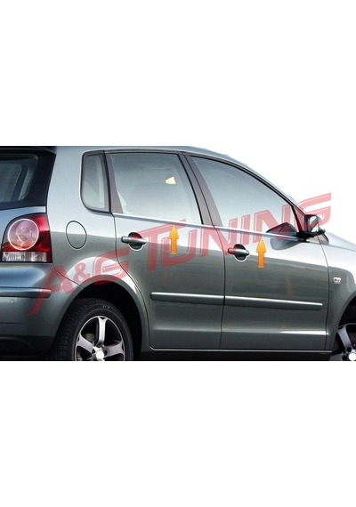 Volkswagen Polo Krom Cam Çıtası 2003-2009 Arası P.Çelik N11.861