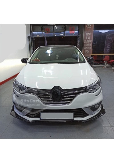 ŞüsCarOto Renault Megane 4 2016 Sonrası Batman Yarasa Ayna Kapağı Piano Black ABS Plastik (00)
