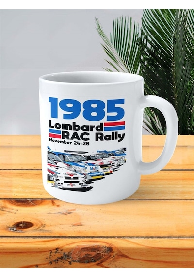 Ralli Baskılı Kupa Bardak Kişiye Özel Model 2 Çok Renkli