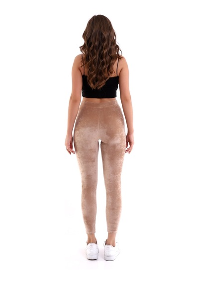 Winmoda34 Kadife Tayt Bej