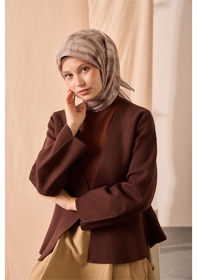 Silk Home Soft Eşarp 73096-16 Vizon, Taş, Gri