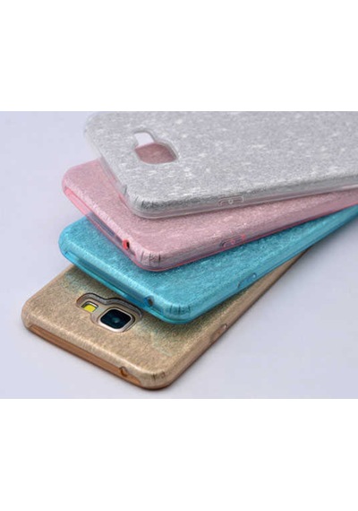 Samsung Uyumlu Galaxy A3 2017 Kılıf Simli Parlak Shining Kapak