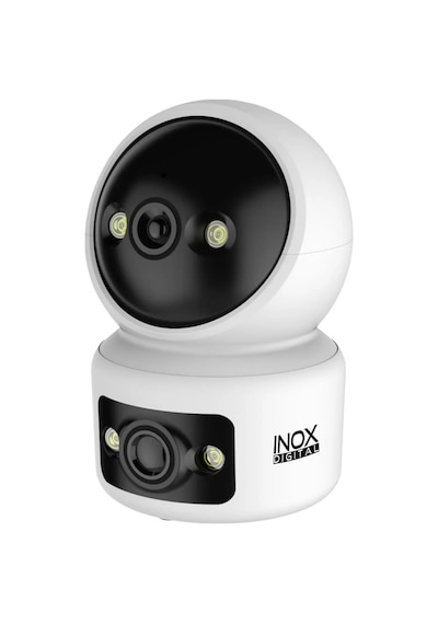 İnox-12ıpc Çift Kamera Bakıcı Kamerası 3 Mp Sesli Kişi Takip Wifi İnox-12ıpc Çift Kamera Bakıcı Kamerası 3 Mp Sesli Kişi Takip Wifi