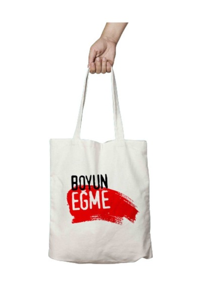 Art Hediye Boyun Eğme Iki Tarafı Kalıcı Baskılı Yıkanabilir Bez Çanta Omuz Çantası Çok Renkli