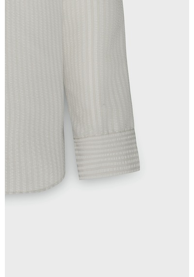 AC&Co / Altınyıldız Classics Erkek Bej Pamuklu Slim Fit Dar Kesim Düğmeli Yaka Gofre Desenli Gömlek Bej AC&Co / Altınyıldız Classics Erkek Bej Pamuklu Slim Fit Dar Kesim Düğmeli Yaka Gofre Desenli Gömlek Bej