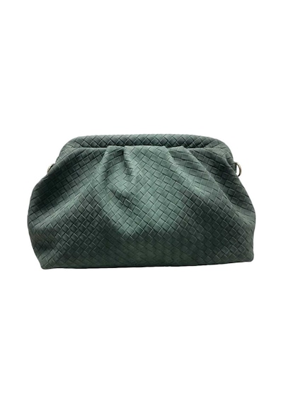 Wikidays.s Moda Trendi Kapitone Dokulu Clutch Portföy Çanta Yeşil