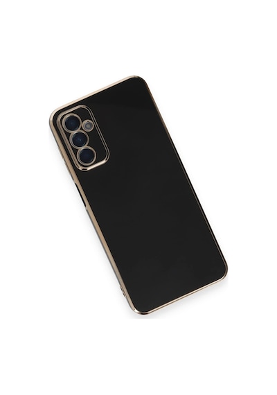 Cosmotex Newface Samsung Galaxy Uyumlu  A14 4g Kılıf Volet Silikon - Siyah