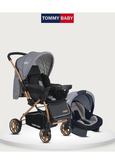 Tommybaby TB-980 Gold Travel Sistem Bebek Arabası Puset