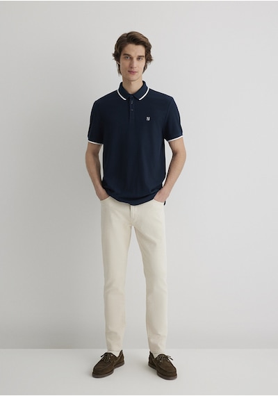 Mavi - Lacivert Polo Tişört 066039-30651 - 433121551 Lacivert