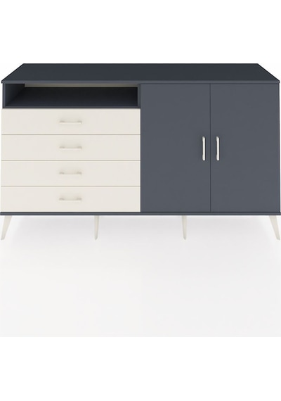 Hyperion Konsol 3 Raflı 4 Çekmeceli 2 Kapaklı 176x44x99 Antrasit- Antrasit-antrasit/aytaşı Hyperion Konsol 3 Raflı 4 Çekmeceli 2 Kapaklı 176x44x99 Antrasit- Antrasit-antrasit/aytaşı