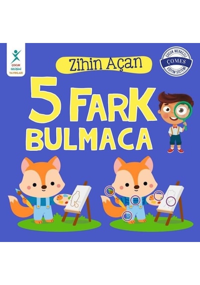Zihin Açan 5 Fark Bulmaca- Aydın Yayınları