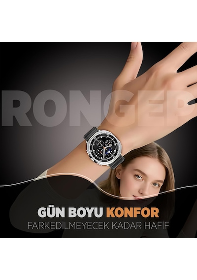 Samsung İle Uyumlu Mountain Loop Kordon Galaxy Watch 8 44mm/40mm/classic 46mm 2025 İçin 1.sınıf Dokuma Kumaş Metalik Bağlantılı Galaxy Watch 8 44mm Kordon Premium Yumuşaklıkta Kayış Çok Renkli