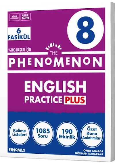 Fenomen 8 The Phenomenon English Practice Plus Fenomen Yayınları