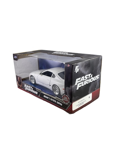 Jada 1:24 Hızlı Ve Öfkeli Fast And Furious Brian's Toyota Supra Beyaz Model Araba