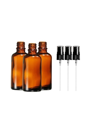 Aropi Amber Cam Şişe Sprey Başlıklı 50 Ml 100 Adet