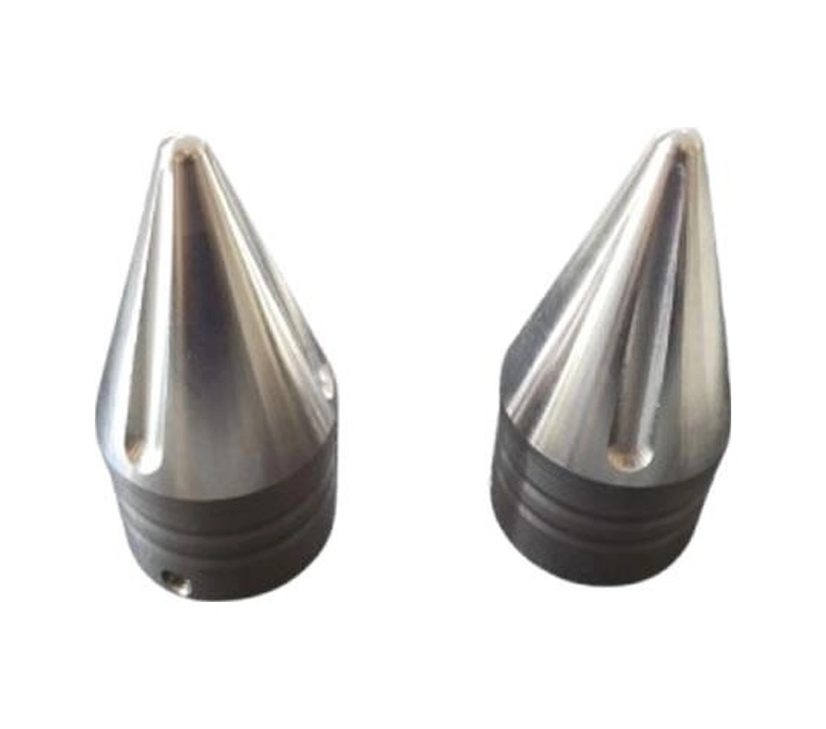 Cg Modifiye Sivri Ön Aks Somunları Nikel İkili Takım Gri