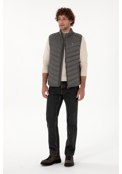 U.s. Polo Assn. Erkek Gri Yelek Dokuma 50312012-vr024 Gri