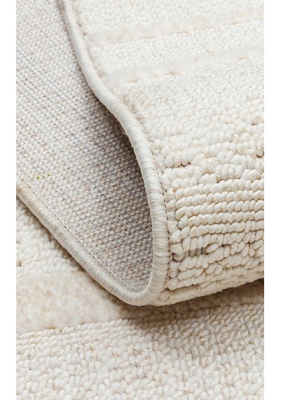 Eko Halı Joy 04 Beige Grey Hav Toz Vermeyen Etnik Desenli Halı Bej 3