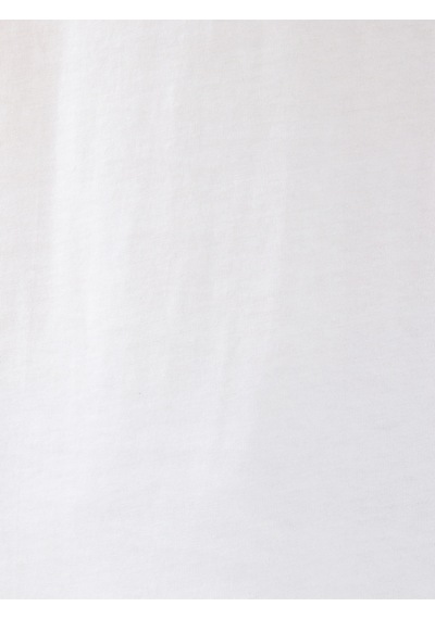 Regular Fit Erkek Tshirt K.kol White Orange