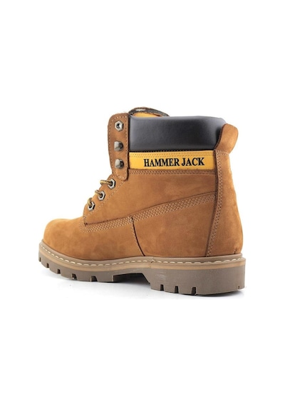 Hammer Jack 16600 Hakiki Deri Erkek Bot Nubuk Tarçın