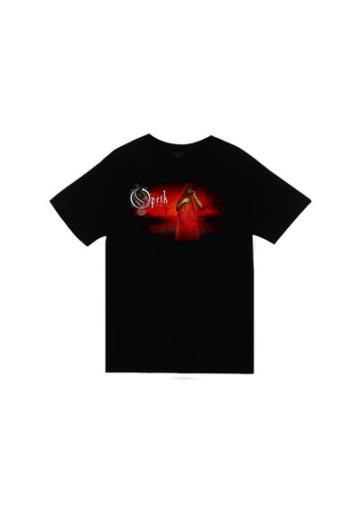 Opeth Baskılı Unisex %100 Pamuk Siyah T-shirt SIYAH
