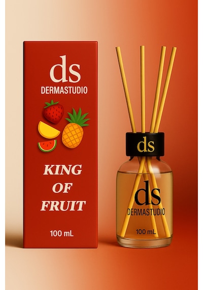Ds King Of Fruit Tropikal Meyve Kokulu Premium Bambu Oda Kokusu 100 Ml Karışık