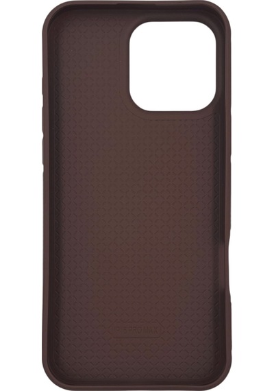 Nettech Apple Uyumlu iPhone 16 Pro Max Nt-n087 Arka Koruma Kılıf - Kahverengi Kahverengi