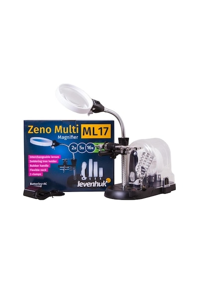 Levenhuk Zeno Multi ML17 Siyah Büyüteç