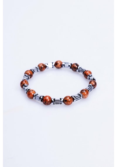 Tudors Doğaltaş Unisex Bileklik-27852 Çok Renkli