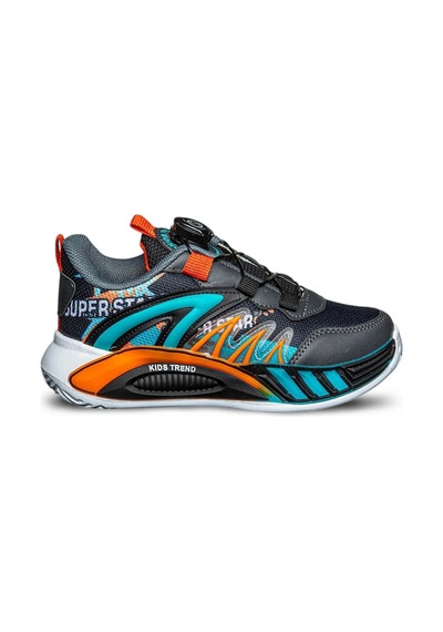 Tuğba Ortopedi 020 Çocuk Rahat Sneaker Füme