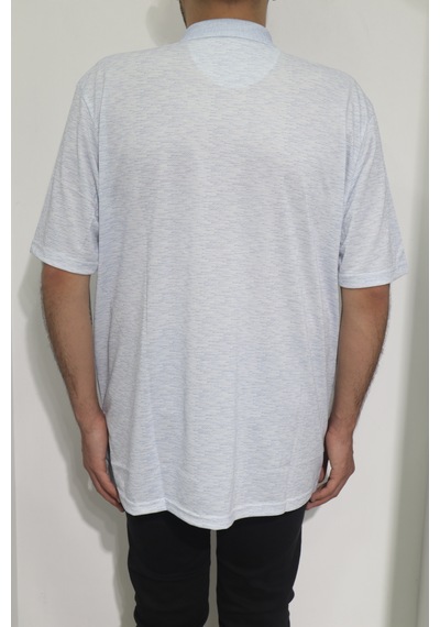 Santa Dmctekstil Erkek Desenli Klasik Kesim Rahat Kalıp Tek Cepli Polo Yaka Battal Büyük Bedenli T-shirt Mavi Santa Dmctekstil Erkek Desenli Klasik Kesim Rahat Kalıp Tek Cepli Polo Yaka Battal Büyük Bedenli T-shirt Mavi