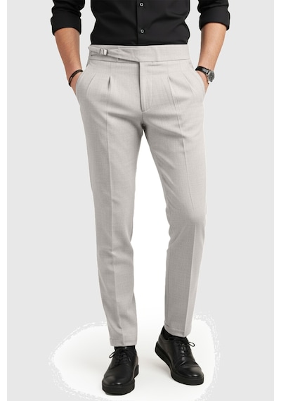 Deepsea Erkek Taş Likralı İtalyan Kesim Pileli Kemer Tokalı Şık Kumaş Pantolon 2601020 Taş Deepsea Erkek Taş Likralı İtalyan Kesim Pileli Kemer Tokalı Şık Kumaş Pantolon 2601020 Taş