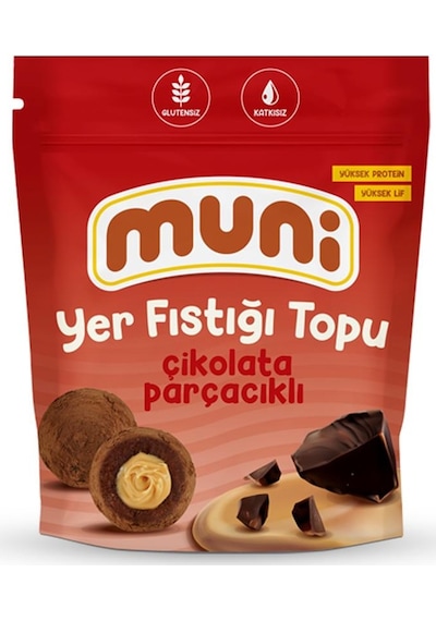 Muni Çikolata Parçacıklı Mixed Paket 3'lü