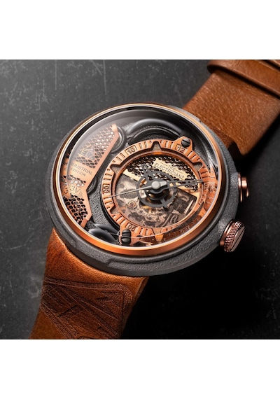 The Electricianz The Copper X - Edition Zz-d1c/02-clc 47mm Erkek Kol Saati