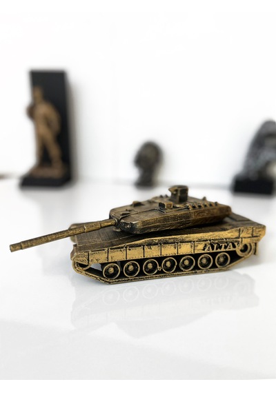 Dekoratif Tank Biblosu Hediyelik Ve Koleksiyonluk Askeri Araç
