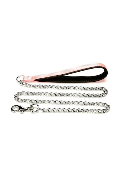 Doggie Comfort Dokuma Köpek Gezdirme Tasması Medium Pembe 2.5x110 Pembe